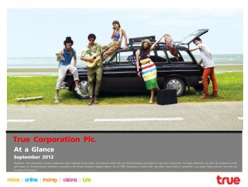 True Group - True Corporation Public Company Limited