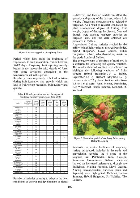 Scientific Papers Series B Horticulture