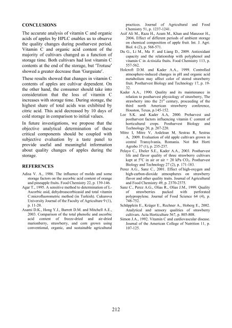 Scientific Papers Series B Horticulture