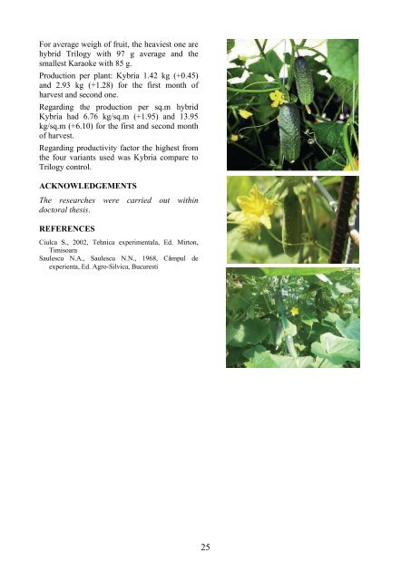 Scientific Papers Series B Horticulture