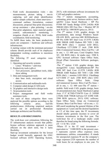 Scientific Papers Series B Horticulture