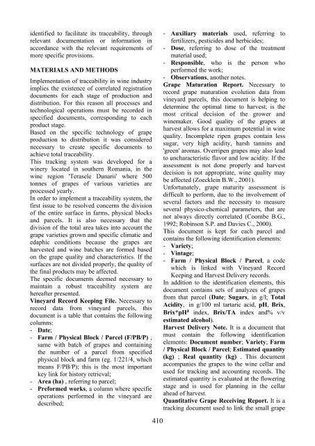 Scientific Papers Series B Horticulture