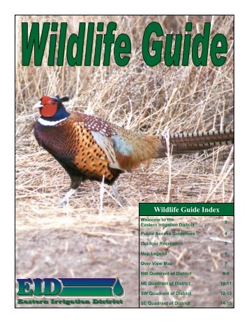 Wildlife Guide 11 x 17.pub - Eastern Irrigation District