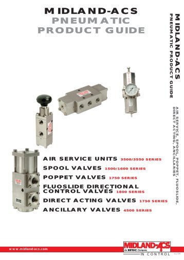 MIDLAND-ACS PNEUMATIC PRODUCT GUIDE
