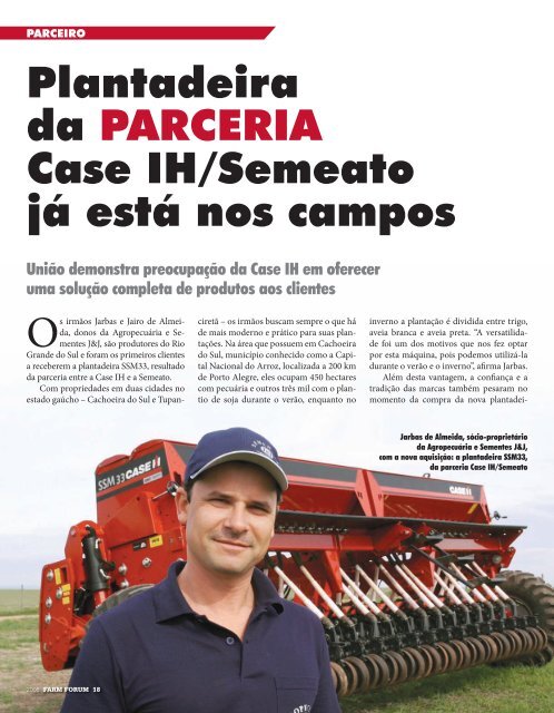 Baixe aqui a versÃƒÂ£o nÃƒÂºmero 37 da revista - Case IH