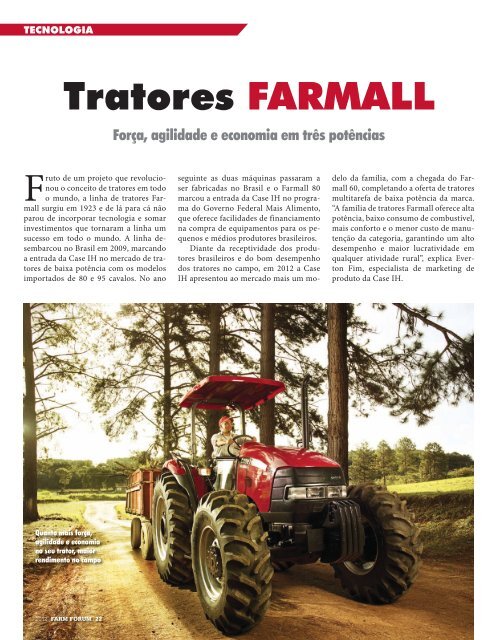 Baixe aqui a versÃƒÂ£o nÃƒÂºmero 37 da revista - Case IH