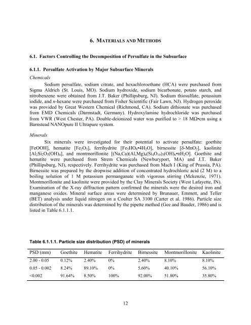 Final Report - Strategic Environmental Research and Development ...