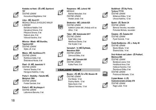 Katalog 37. ročníku MDVV - MDVV Lidice