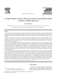 A single-channel seismic reflection method for quantifying lateral ...