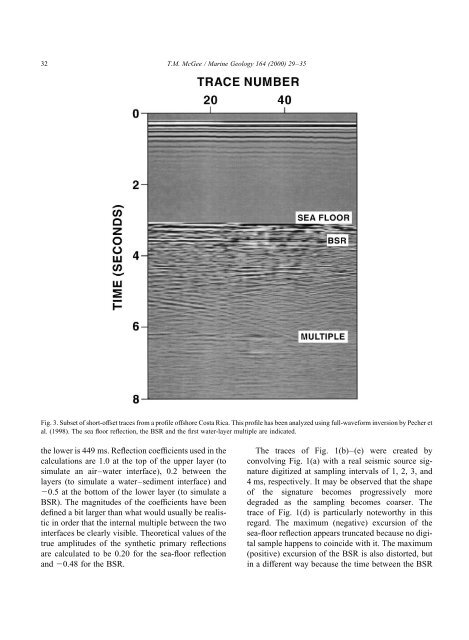 A single-channel seismic reflection method for quantifying lateral ...