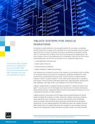 Vblock Systems for Oracle Migrations Use Case - VCE