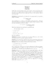 P. Howard Math 411: Abstract Algebra Handout 5 Problems ...