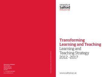 E-learning strategy university