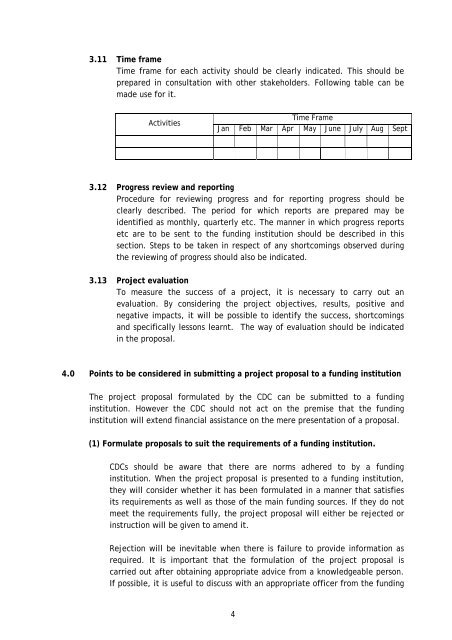 guidelines on the formation of a project proposal - UN HABITAT