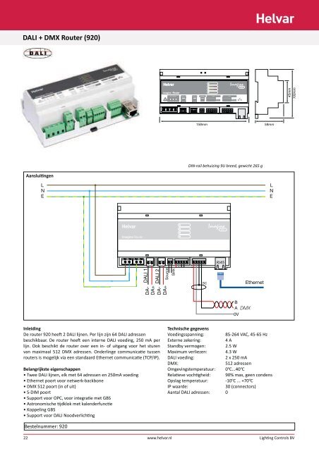 Download cataloog HELVAR... - Axioma