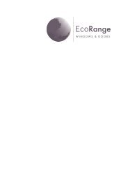 EcoRange (1.1MB) - Munster Joinery