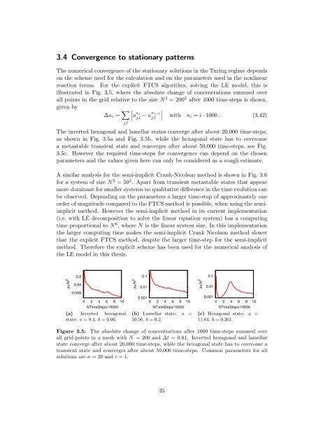 Morphology of Experimental and Simulated Turing Patterns