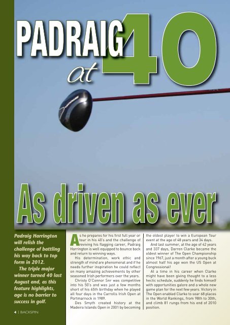 mount juliet & royal portrush top our 2012 polls - Backspin Golf ...