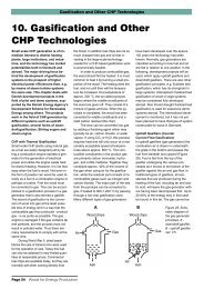 Chapter 10 - Gasification and other CHP Technologies