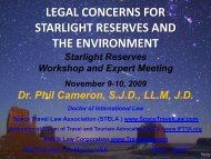 Presentation - Starlight Initiative