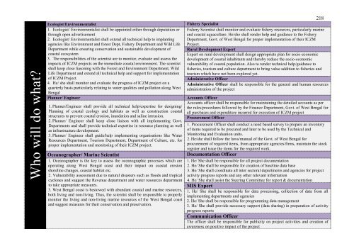 integrated coastal zone management project west ... - Iczmpwb.org