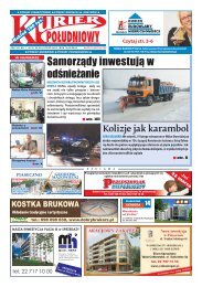 SamorzÄdy inwestujÄ w odÅnieÅ¼anie - Kurier PoÅudniowy