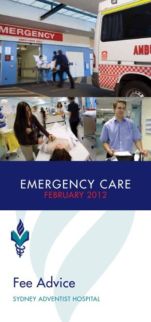 Fee Advice Brochure - Sydney Adventist Hospital