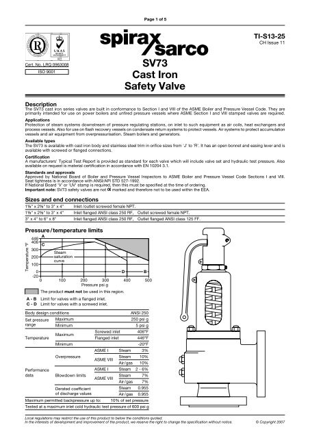 boiler safety valve setting formula pdf quotation