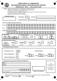 Application Form - India College Search