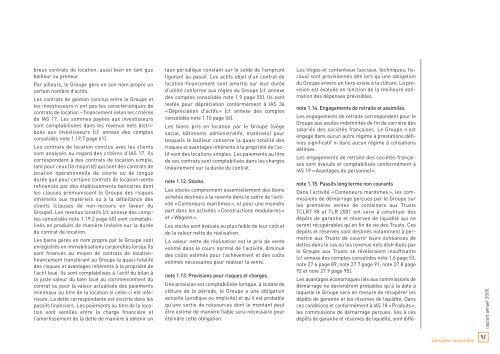 Rapport annuel 2005 - touax group