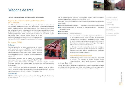 Rapport annuel 2005 - touax group