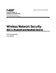 Wireless Network Security - International Institute of Information ...