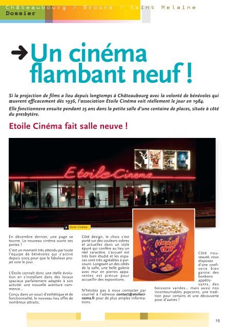 Le magazine de mars 2010 - Chateaubourg
