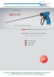 marSeal 5 â das neue Instrument - Handke Medizintechnik