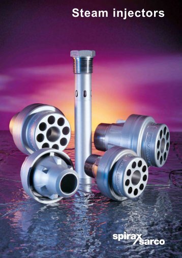 Steam Injectors - Spirax Sarco