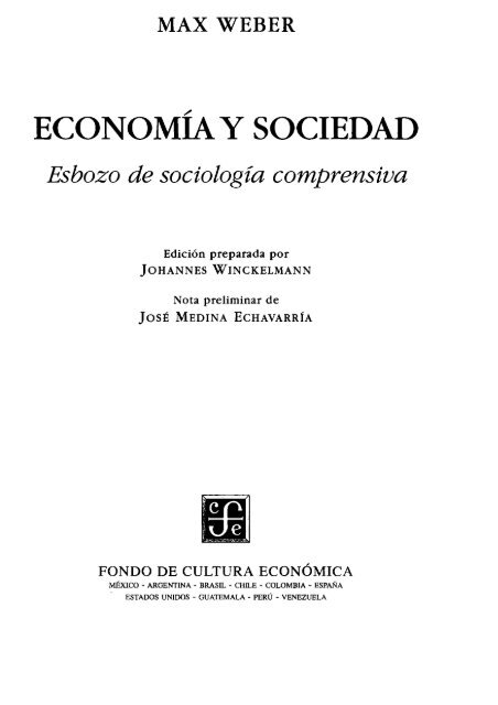 max-weber-economia-y-sociedad