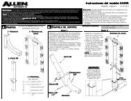 542RR Instructions_Mexican Spanish - Allen Sports USA