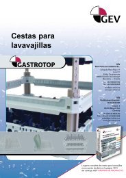 Cestas para lavavajillas - GEV