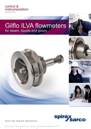 Gilflo ILVA flowmeters for steam, liquids and gases - Spirax Sarco