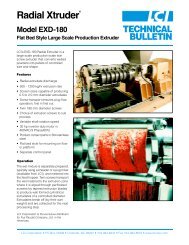 Radial Extruder EXD-180 (pdf) - LCI Corporation