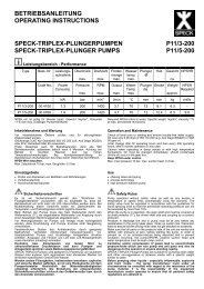 P11 3 And 5 Operating And Maintenance Instructions