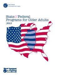 State and Federal Programs for Older Adults - State of Illinois