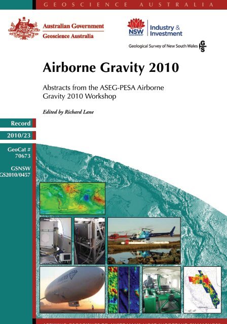 Airborne Gravity 2010 - Geoscience Australia