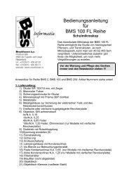 BMS 11 REIHE STEREOMIKROSKOPE