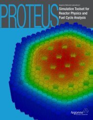 proteus - Argonne National Laboratory
