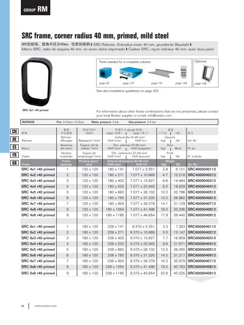 Guía de instalación Roxtec