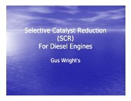 Selective Catalyst Reduction (SCR) F Di l E i or ... - by Gus Wright