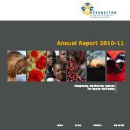 Annual Report 2010-11 - Global Invasive Species Programme - GISP