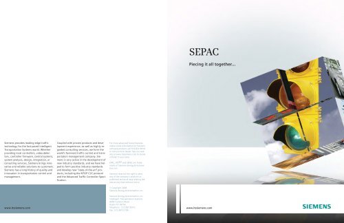 Sepac Controller SIEMENS SEPAC Controller Software - Temple, Inc.