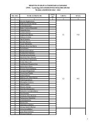 1 Amariei BogdanIoan 2 Arghiroiu Daniel Adrian 3 AritonAlexandru ...